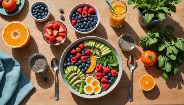 L'alimentation saine booste votre énergie vitale
