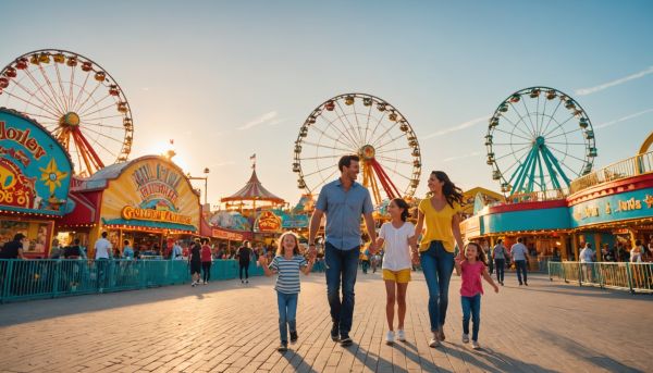 Partager une sortie au parc d'attractions top