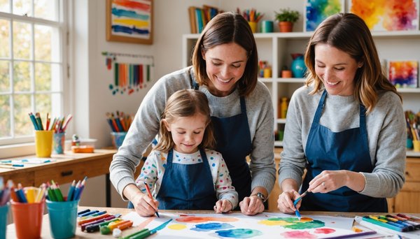 Les bienfaits de partager un loisir créatif avec ses enfants