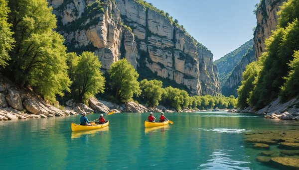 Les Meilleurs Parcours en Canoë à Découvrir en Ardèche en Famille