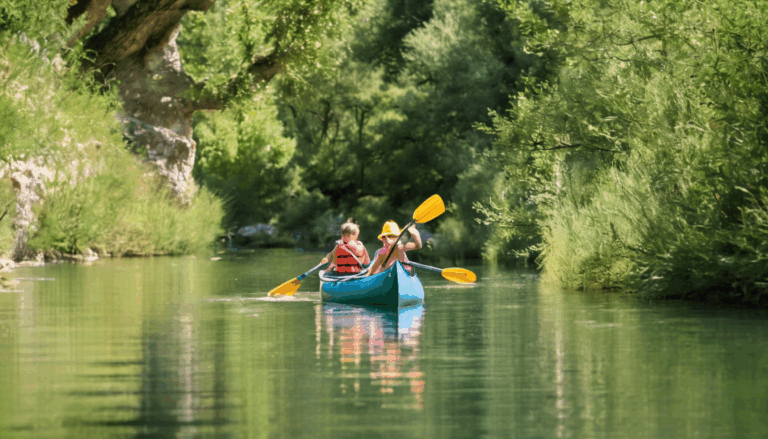 Canoë en famille en Ardèche : les meilleurs parcours à découvrir ensemble